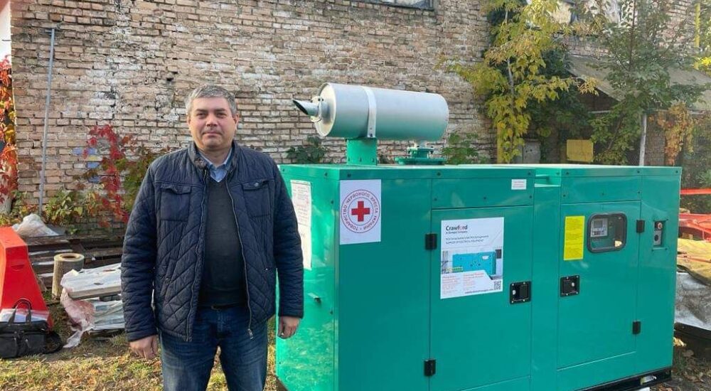 Луганщина отримала генератори від Червоного Хреста